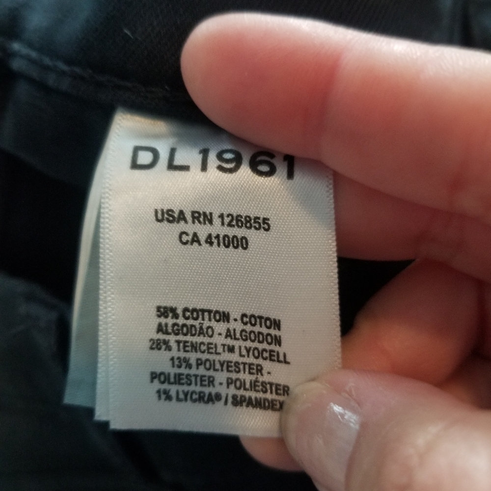 DL1961 Patti straight high rise vintage ankle size 25 - Picture 7 of 7
